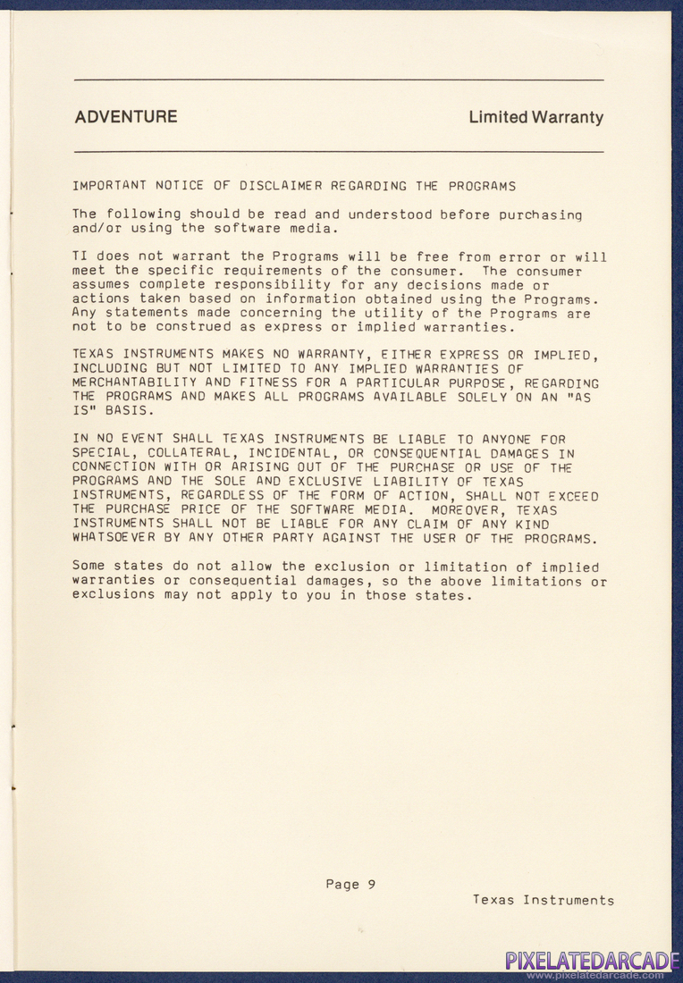 Voodoo Castle: Instruction Manual - Page 9