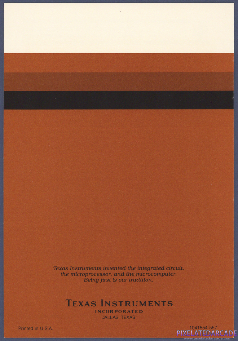 Tombstone City: 21st Century: Instruction Manual - Back Cover