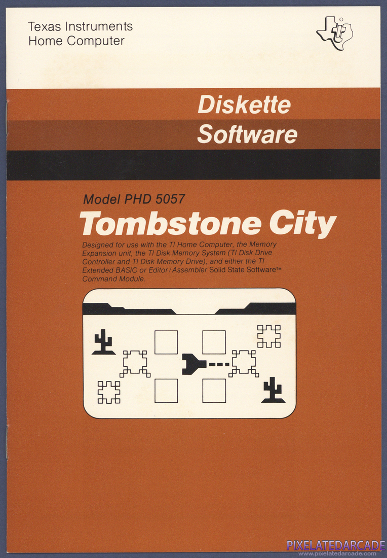 Tombstone City: 21st Century: Instruction Manual - Front Cover
