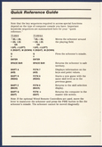 Quick Reference Guide