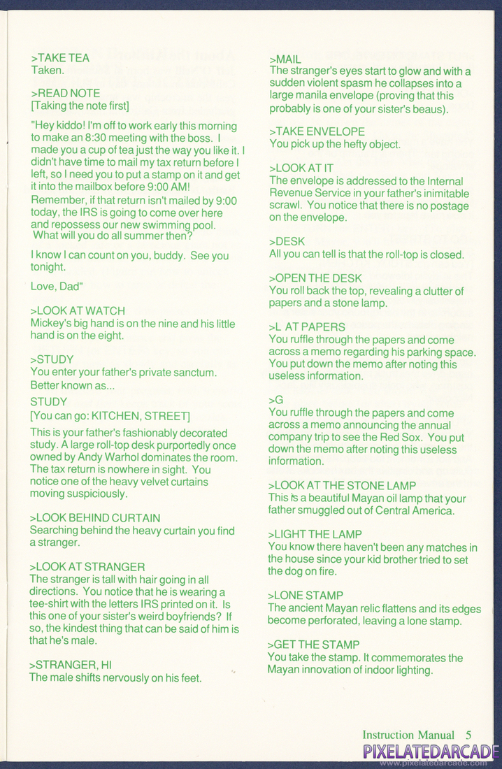 Nord and Bert Couldn't Make Head or Tail of It: Instruction Manual - Page 5