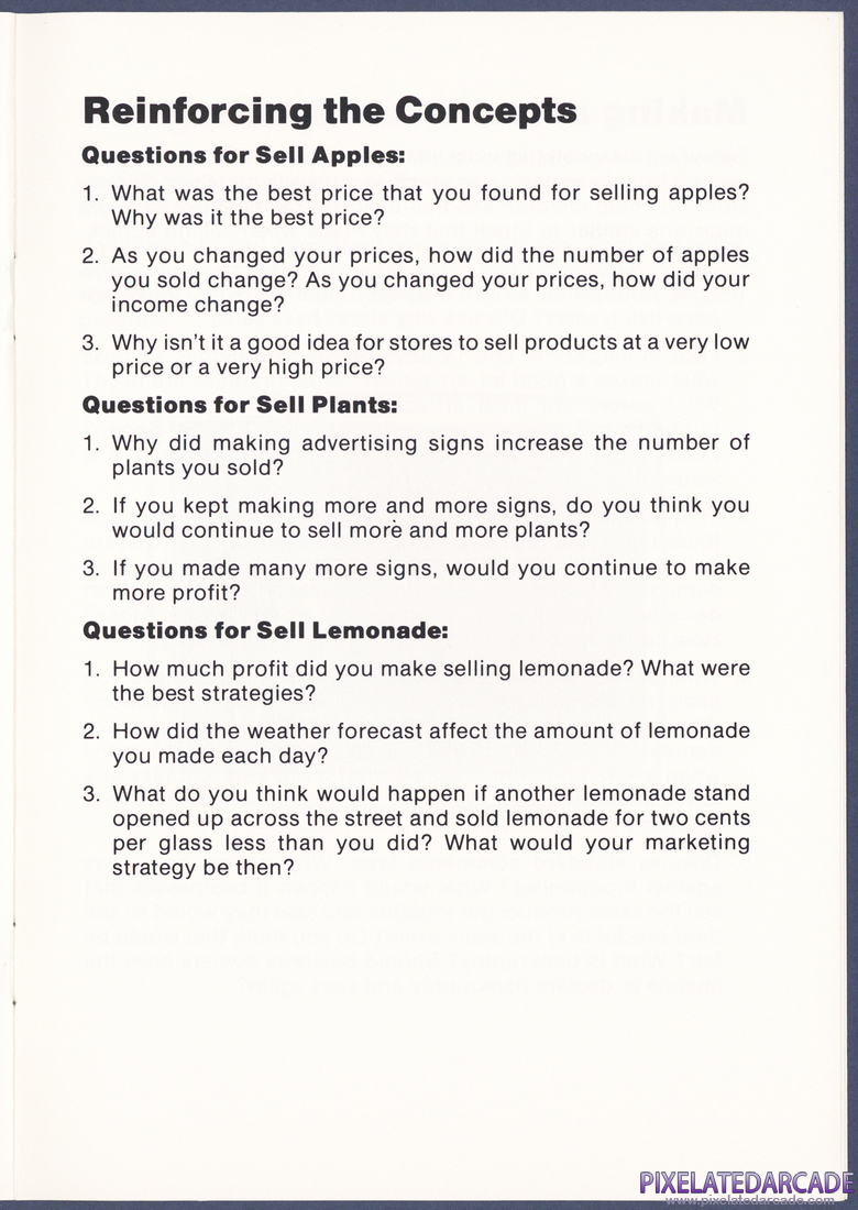 The Market Place: Instruction Manual - Page 11
