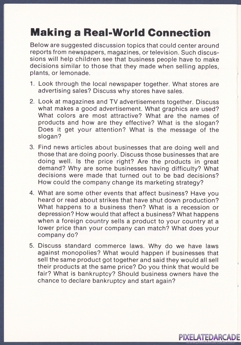 The Market Place: Instruction Manual - Page 12