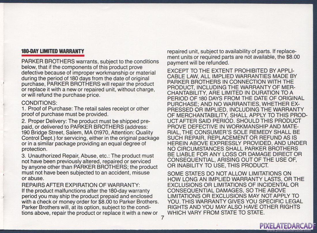 Super Cobra: Instruction Manual - Page 7