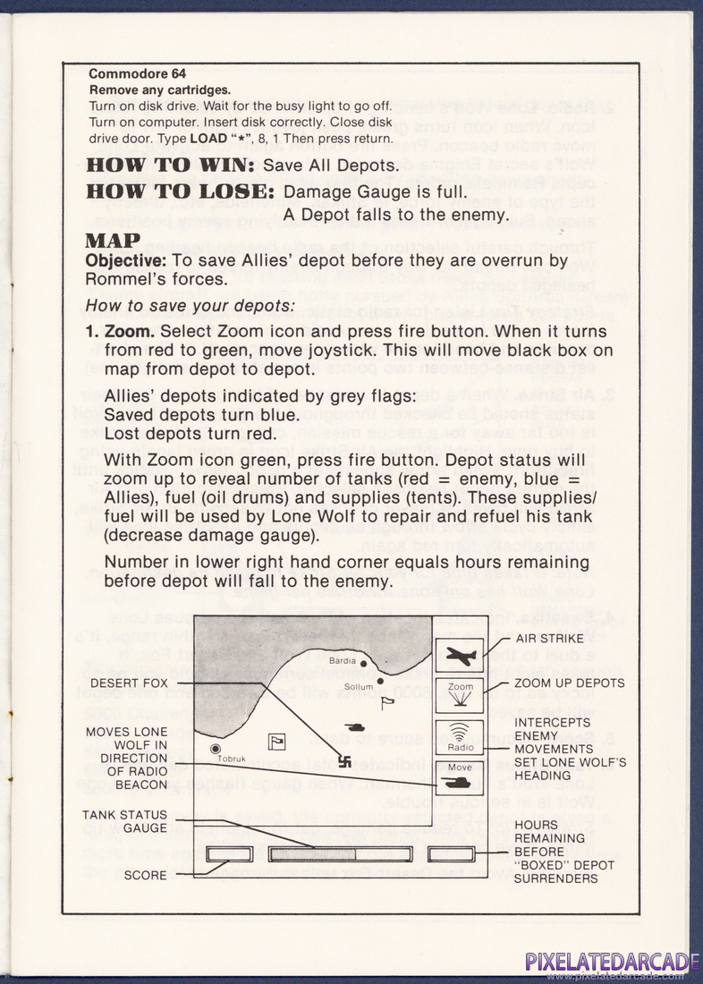 Desert Fox: Instruction Manual - Page 2