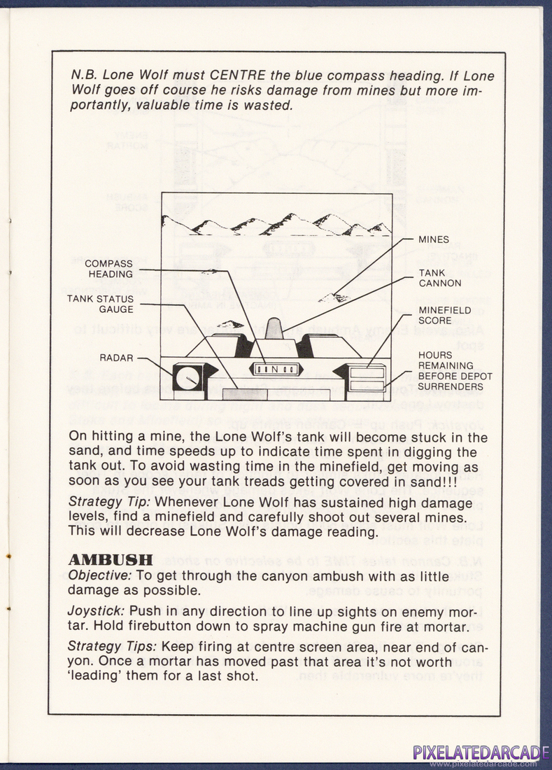 Desert Fox: Instruction Manual - Page 6