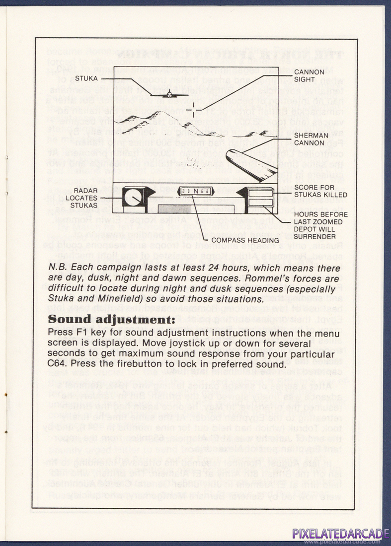 Desert Fox: Instruction Manual - Page 8