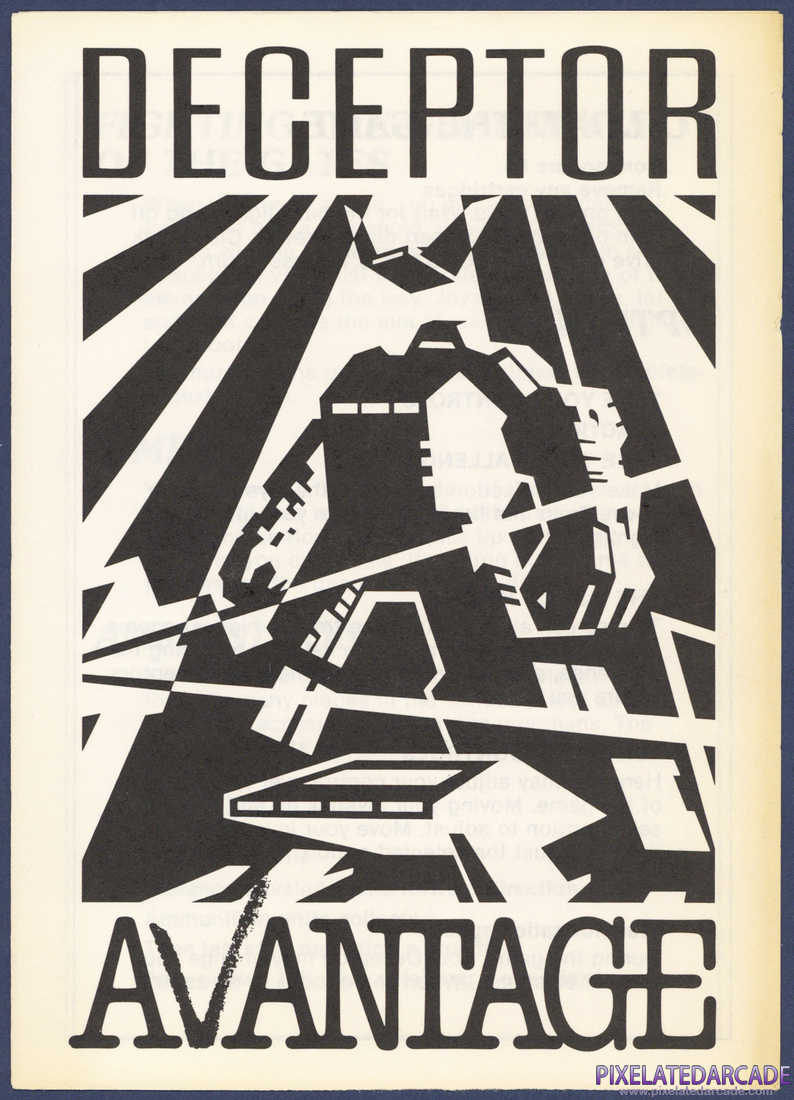 Deceptor: Instruction Manual - Page 1