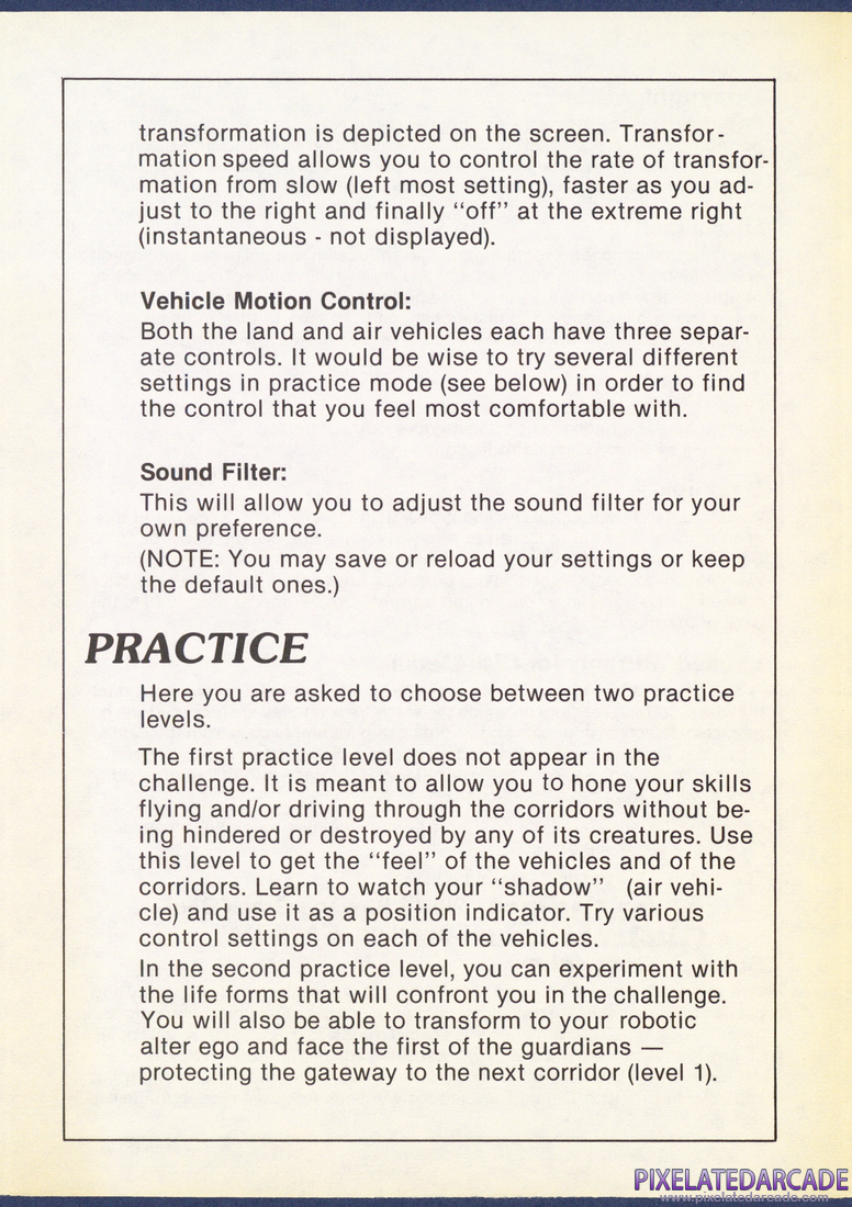 Deceptor: Instruction Manual - Page 3
