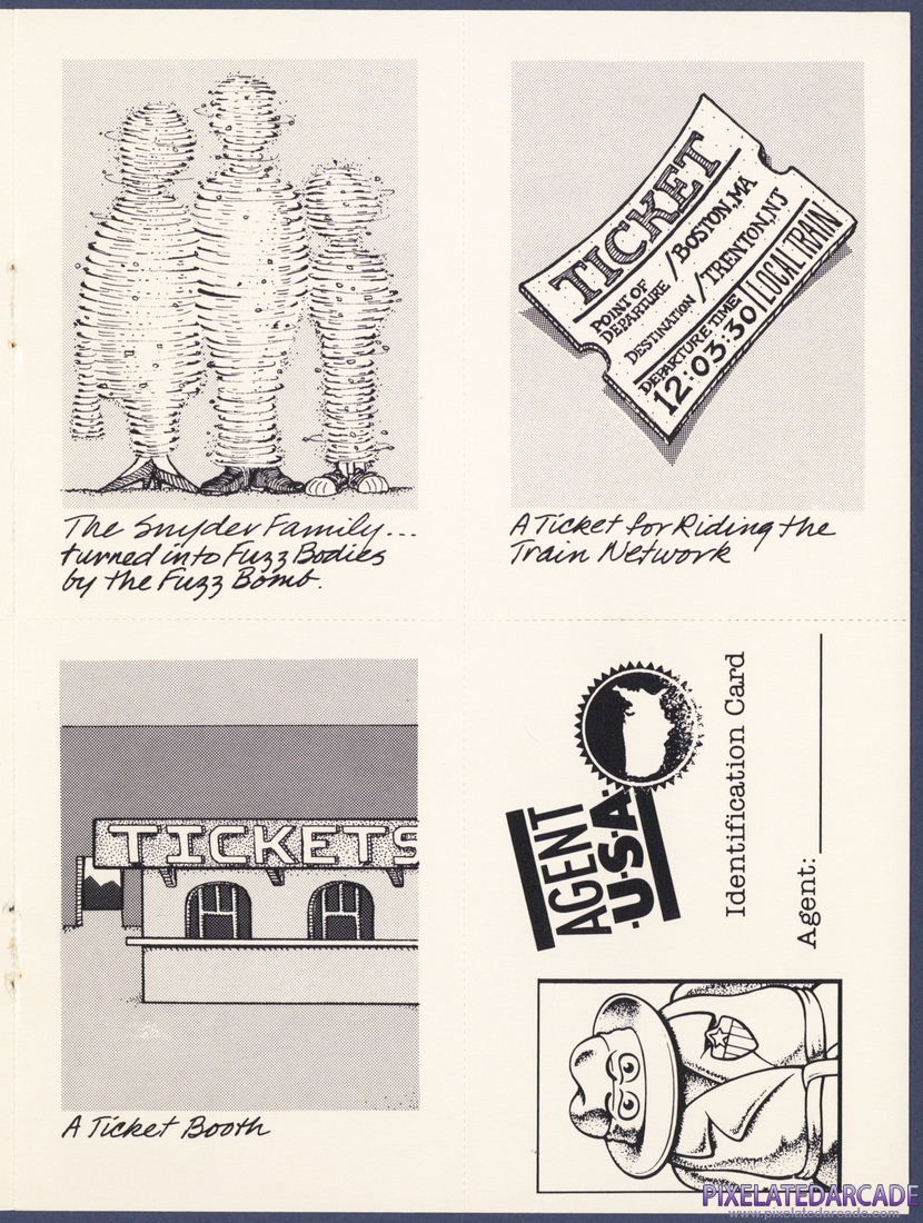 Agent USA: Instruction Manual - ID Cards Page 2