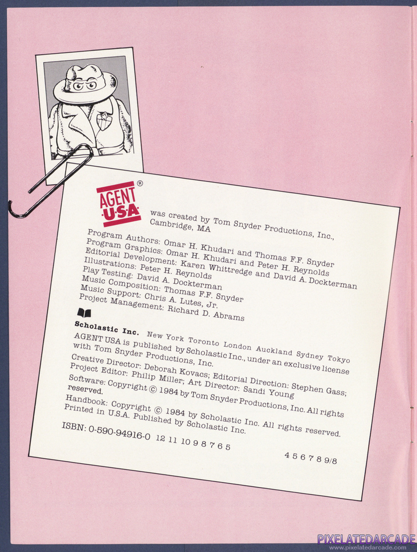 Agent USA: Instruction Manual - Page 2
