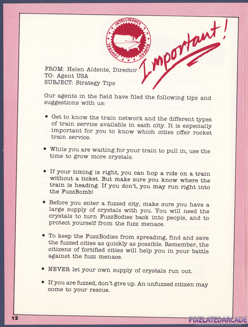 Agent USA: Instruction Manual - Page 12