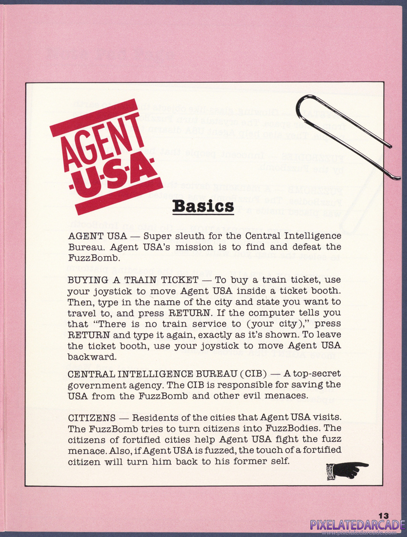 Agent USA: Instruction Manual - Page 13