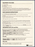 Reference Card Front