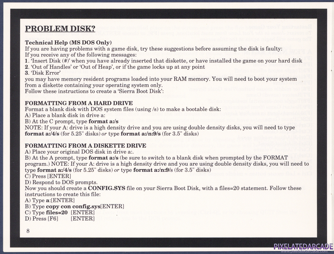 Jones in the Fast Lane: Instruction Manual - Page 8