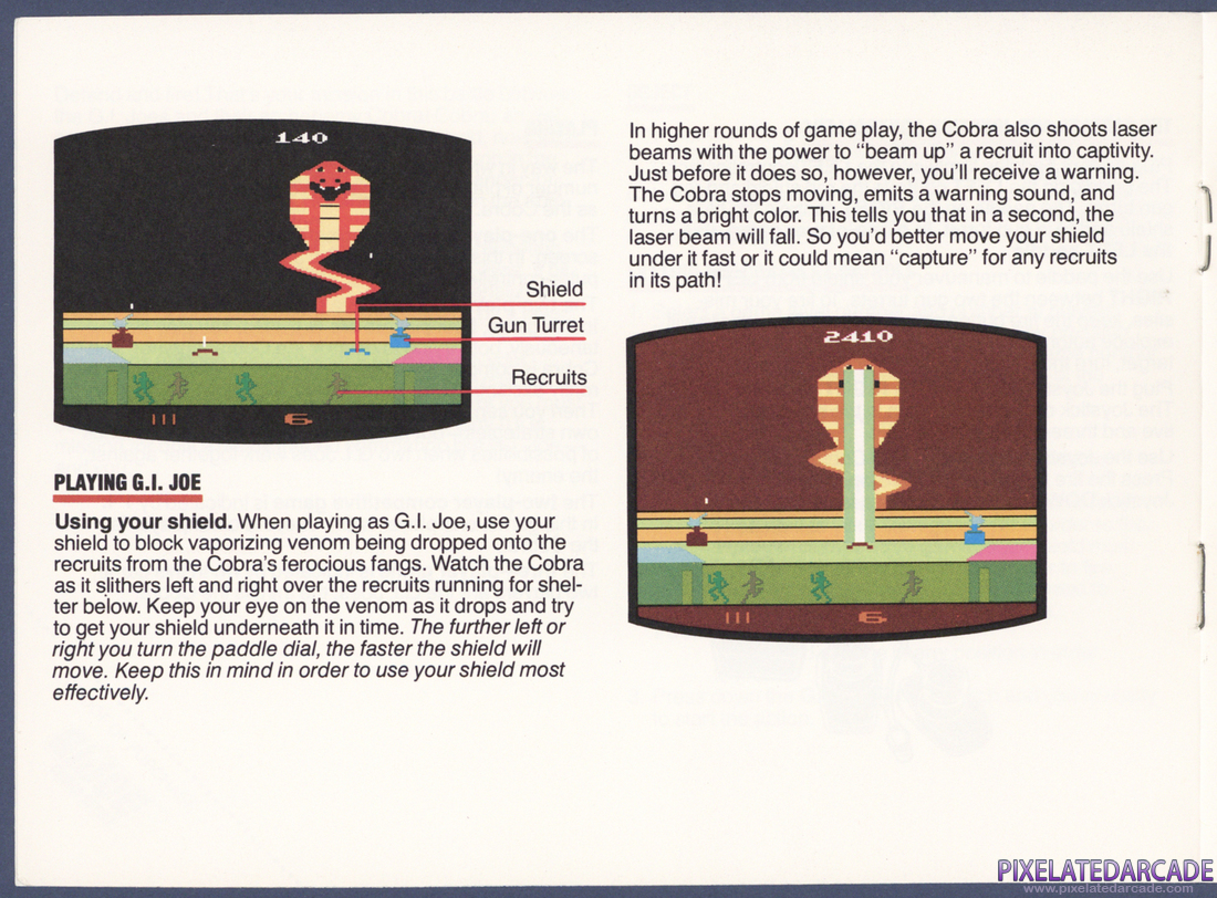 G.I. Joe: Cobra Strike: Instruction Manual - Page 4