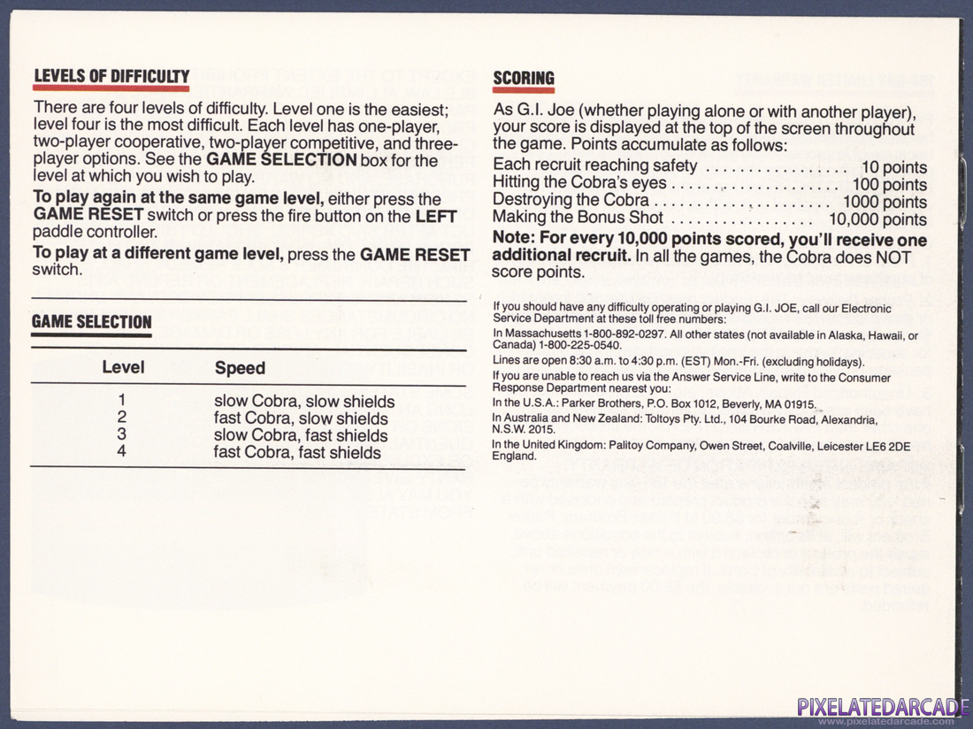 G.I. Joe: Cobra Strike: Instruction Manual - Page 8