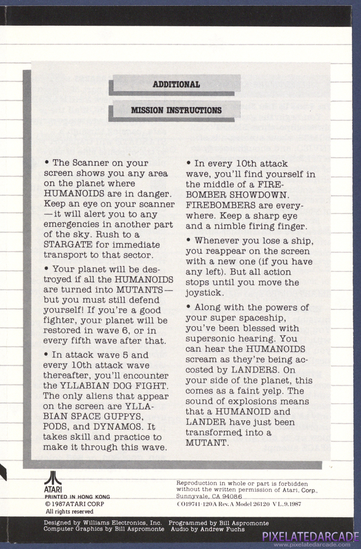 Stargate: Instruction Manual - Page 6