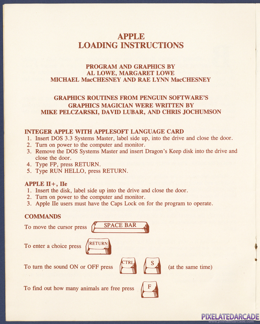Dragon's Keep: Instruction Manual - Page 3