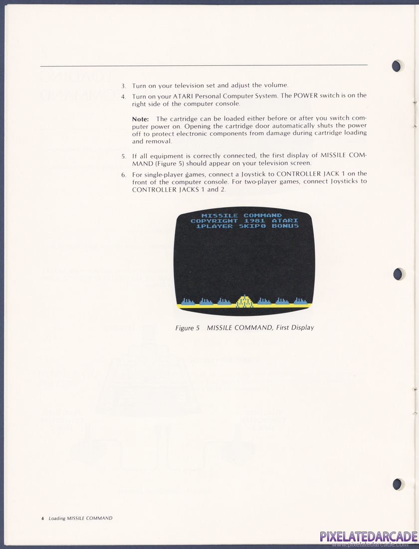 Missile Command: Instruction manual - Page 8