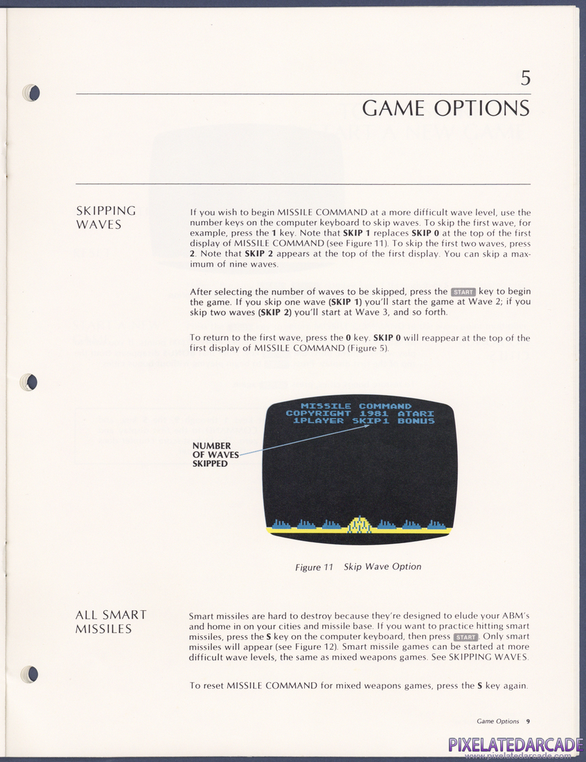 Missile Command: Instruction manual - Page 13