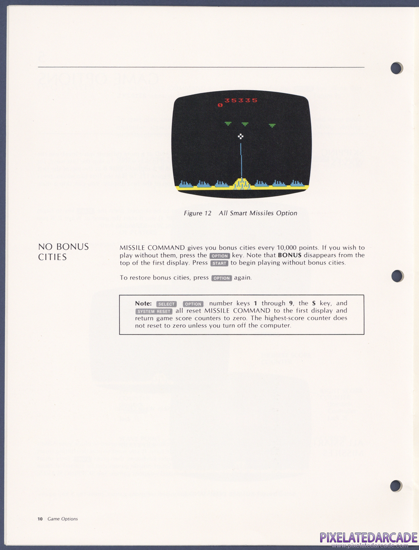 Missile Command: Instruction manual - Page 14
