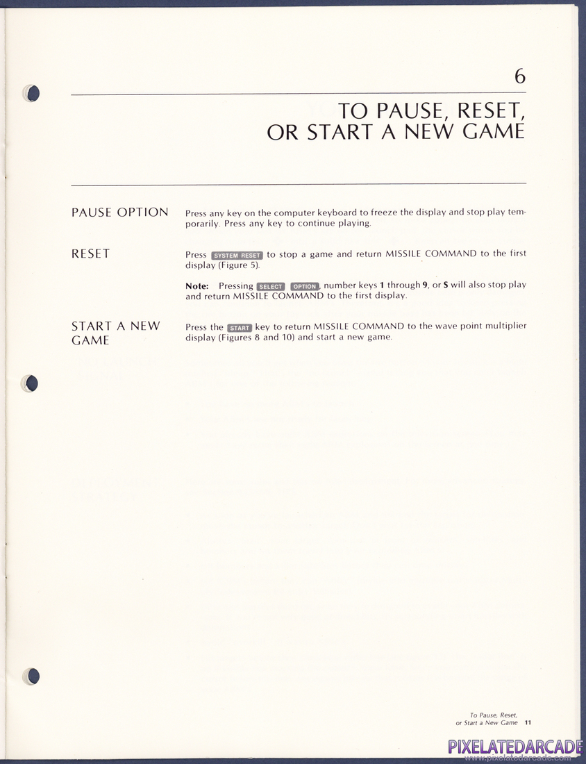 Missile Command: Instruction manual - Page 15