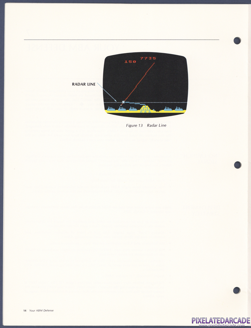 Missile Command: Instruction manual - Page 18