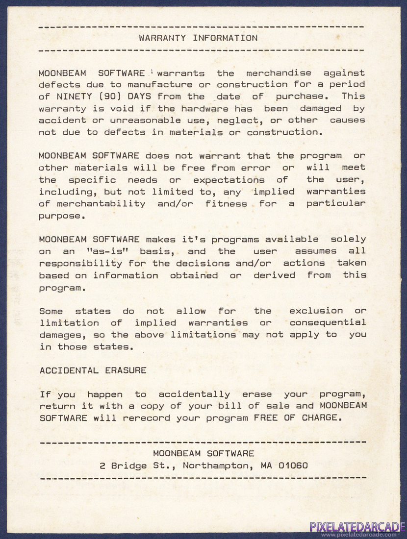Moonvasion: Instruction Manual - Page 4