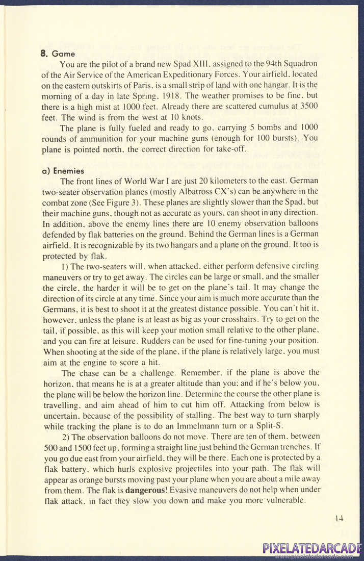Spad XIII: Instruction Manual - Page 18