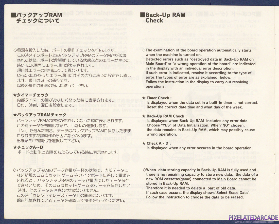Gals Panic 4: Operation Manual - Page 4