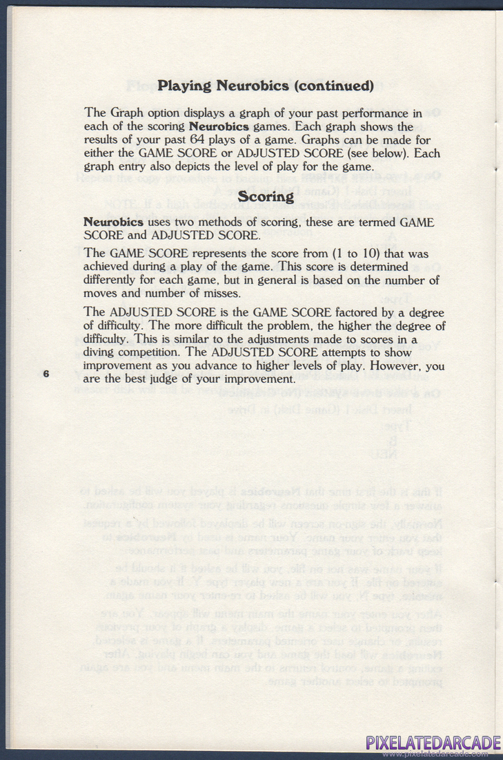 Neurobics: The Ultimate Challenge: Neurobics Instruction Manual - Page 6