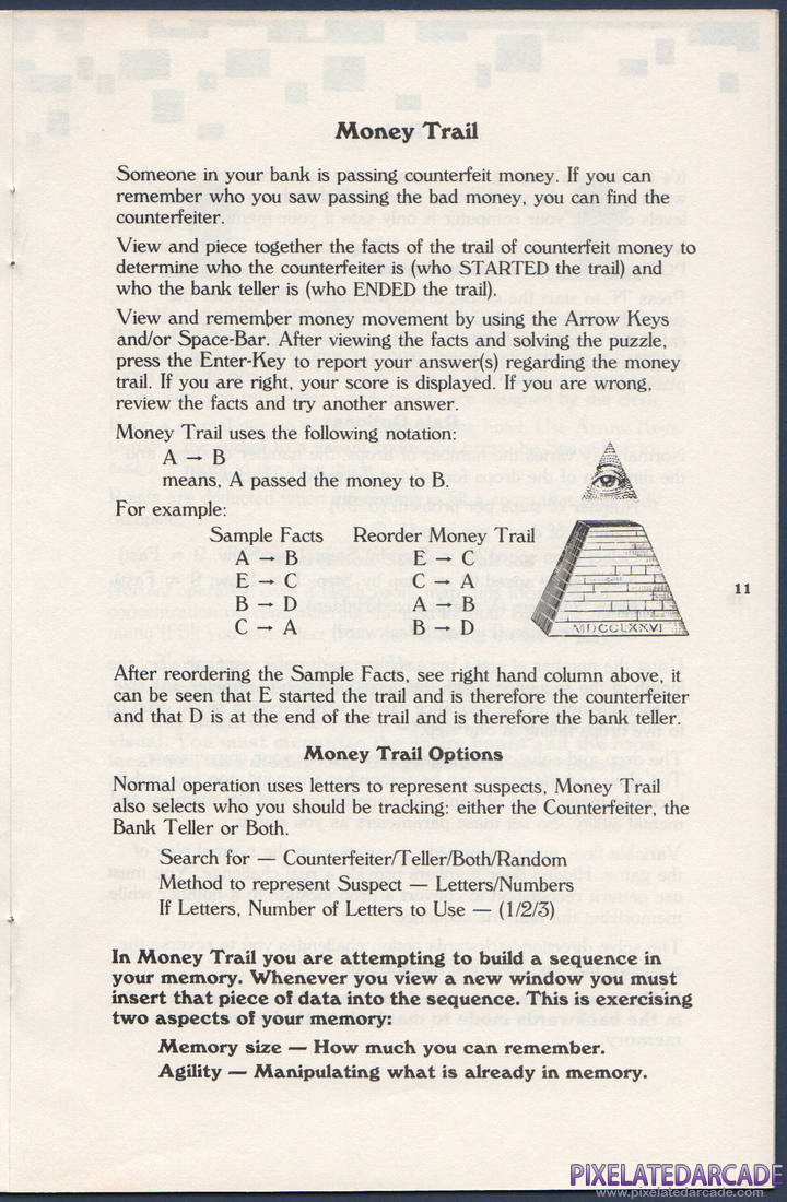 Neurobics: The Ultimate Challenge: Neurobics Instruction Manual - Page 11