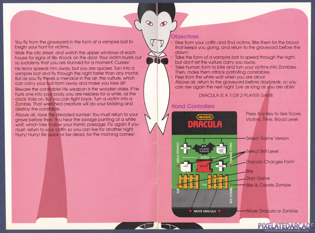 Dracula: Instruction Manual - Pages 1 - 2