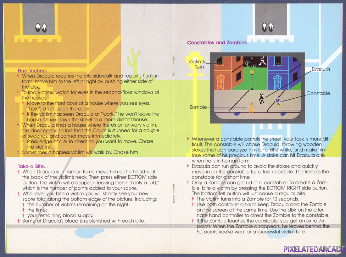Dracula: Instruction Manual - Pages 5 - 6
