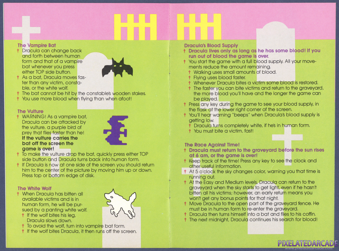Dracula: Instruction Manual - Pages 7 - 8