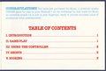 Table of Contents