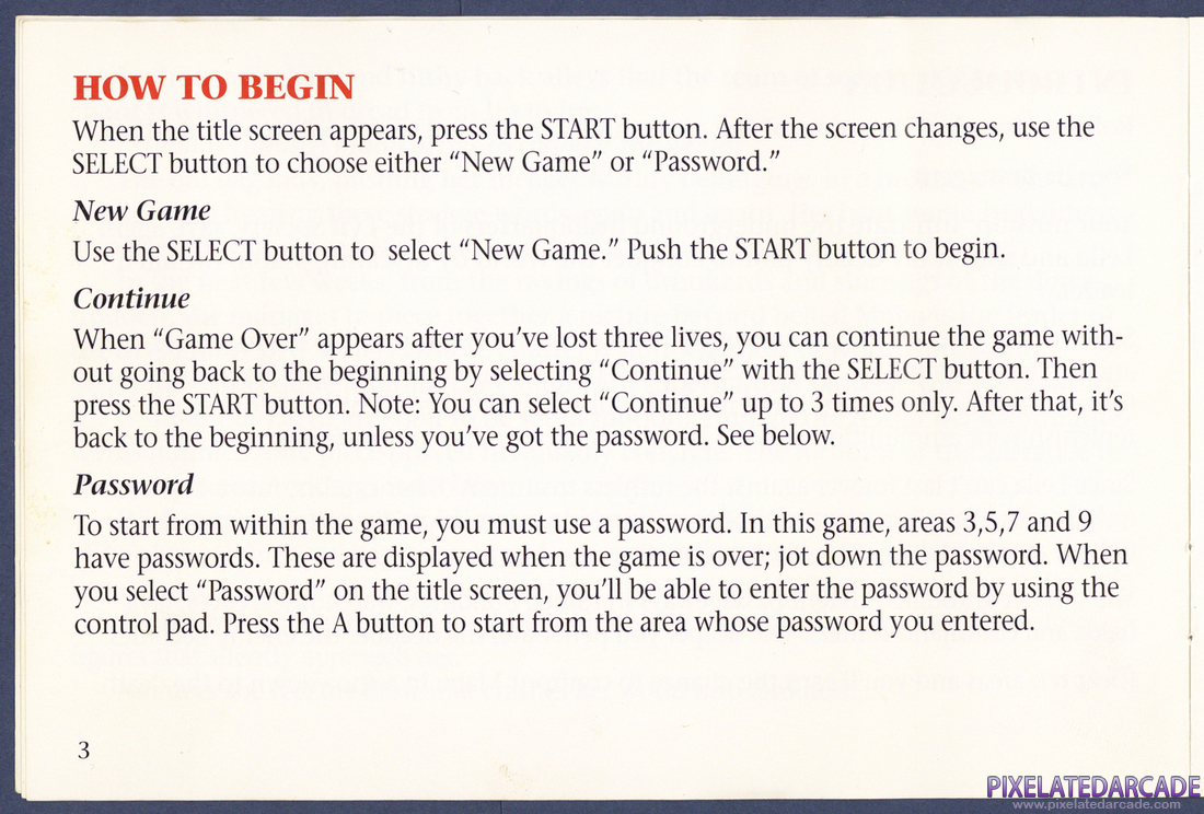 Rolling Thunder: Instruction Manual - Page 3