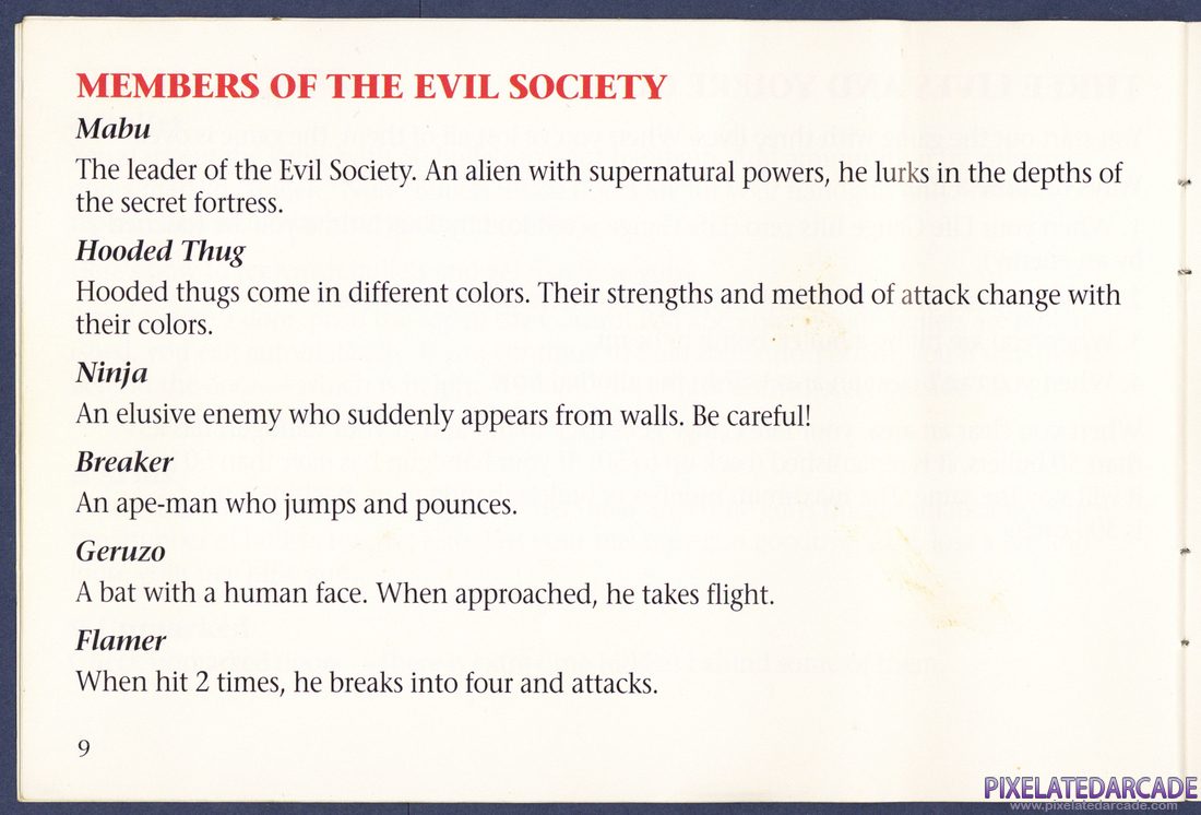 Rolling Thunder: Instruction Manual - Page 9