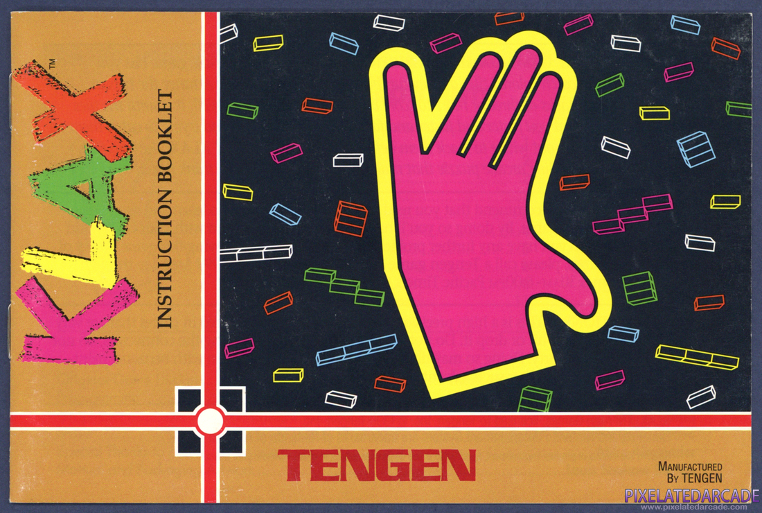 Klax: Instruction Manual - Front Cover