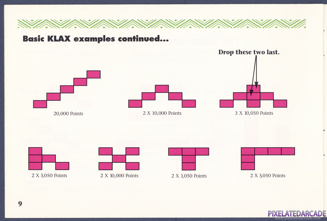 Klax: Instruction Manual - Page 9