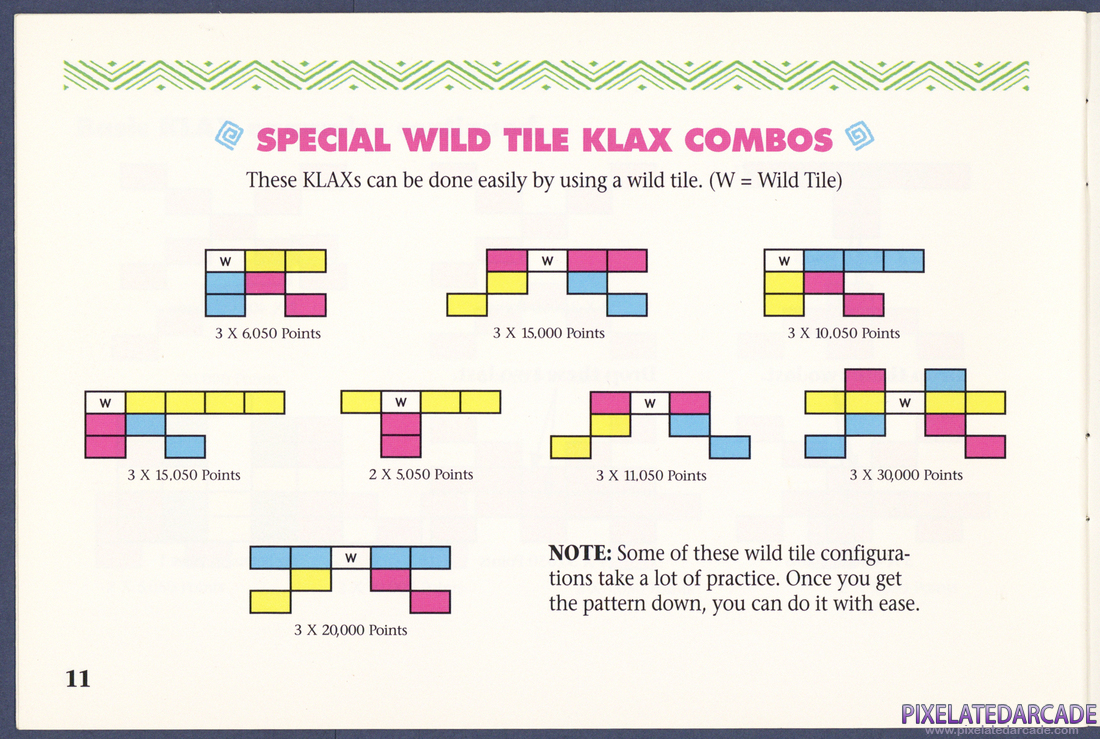 Klax: Instruction Manual - Page 11