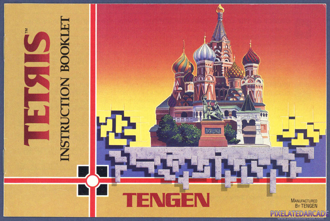 Tetris: Instruction Manual - Front Cover