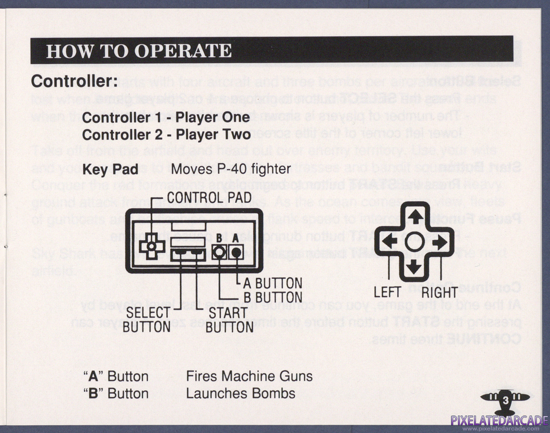 Sky Shark: Instruction Manual - Page 3