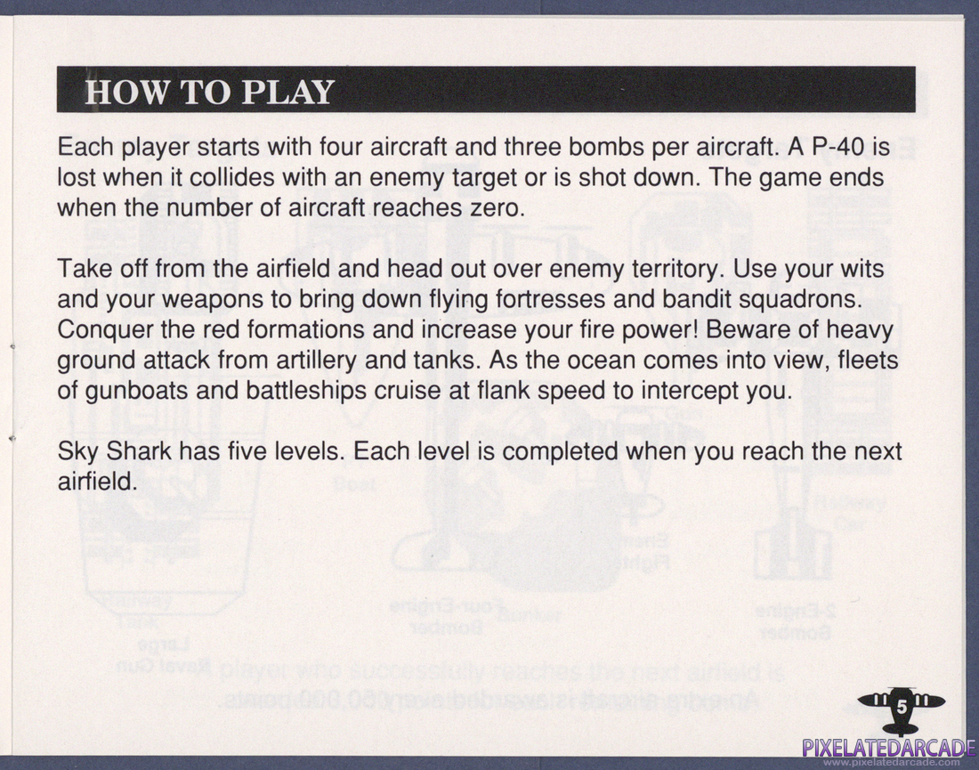 Sky Shark: Instruction Manual - Page 5