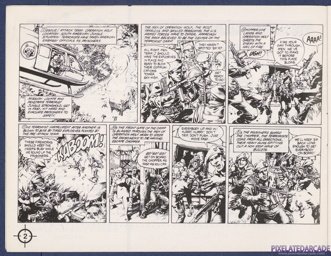 Operation Wolf: Instruction Manual - Page 2