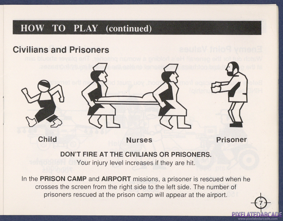 Operation Wolf: Instruction Manual - Page 7