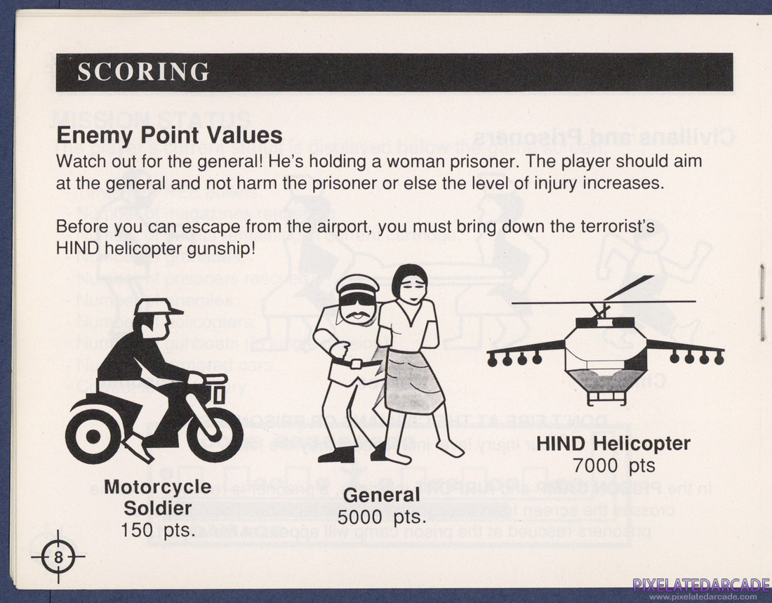 Operation Wolf: Instruction Manual - Page 8