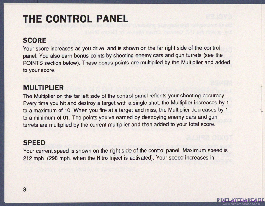 RoadBlasters: Instruction Manual - Page 8