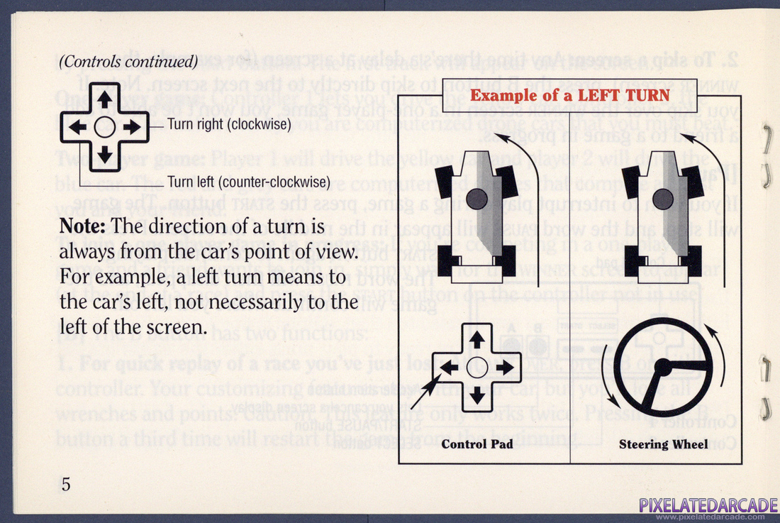 Super Sprint: Instruction Manual - Page 5